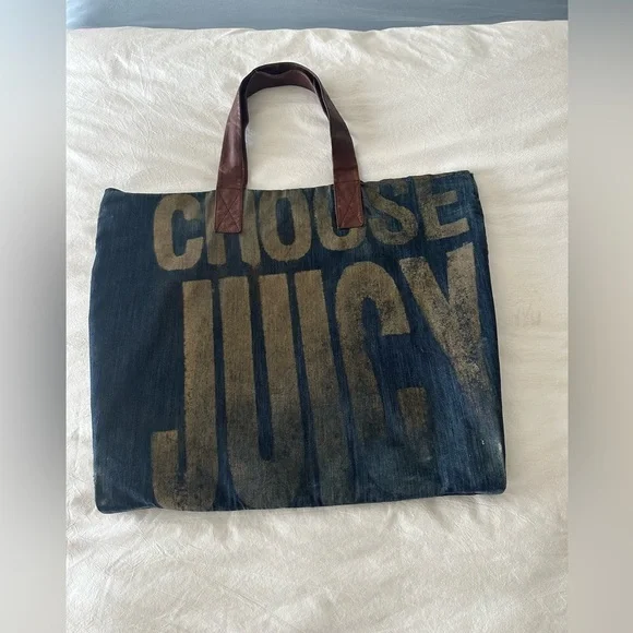 Juicy Couture Pam & Gela Denim Tote - Picture 2 of 12